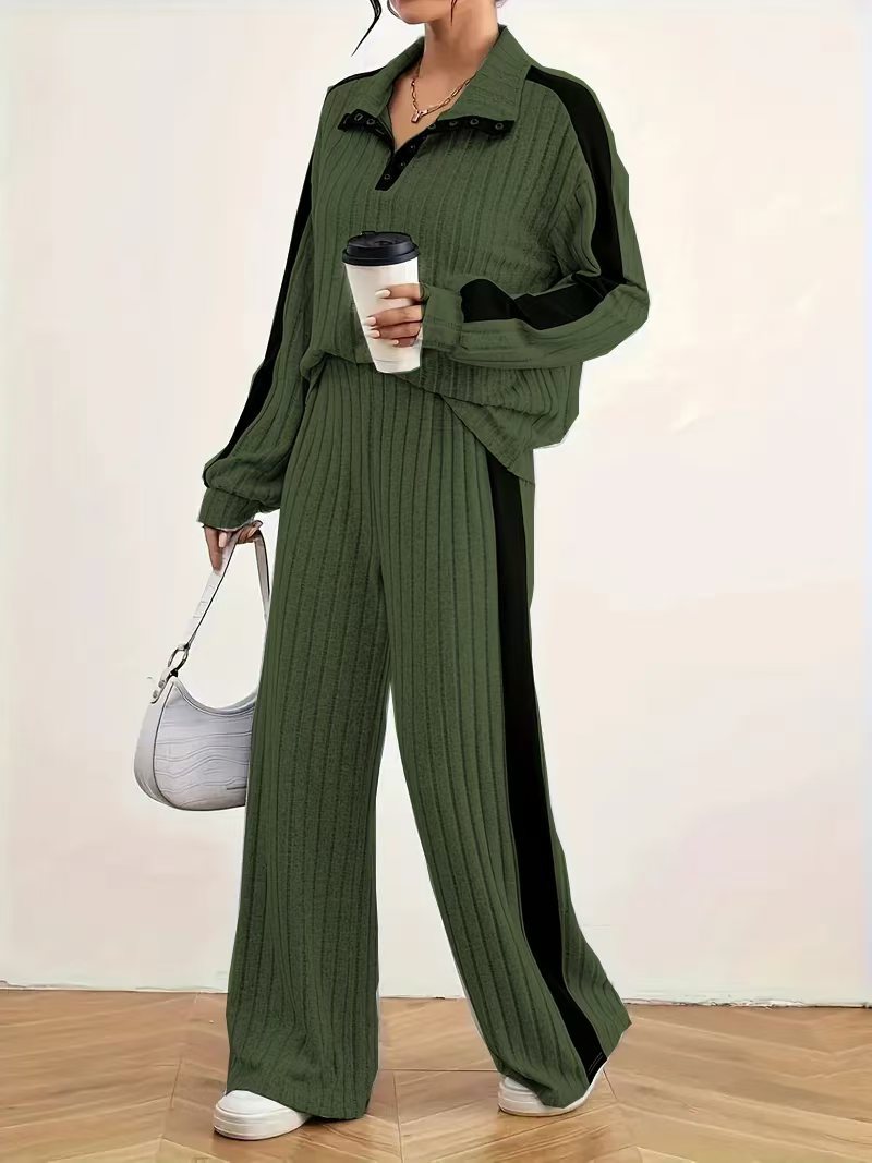 Relaxed Two-Piece Set – Wide-Leg Silhouette