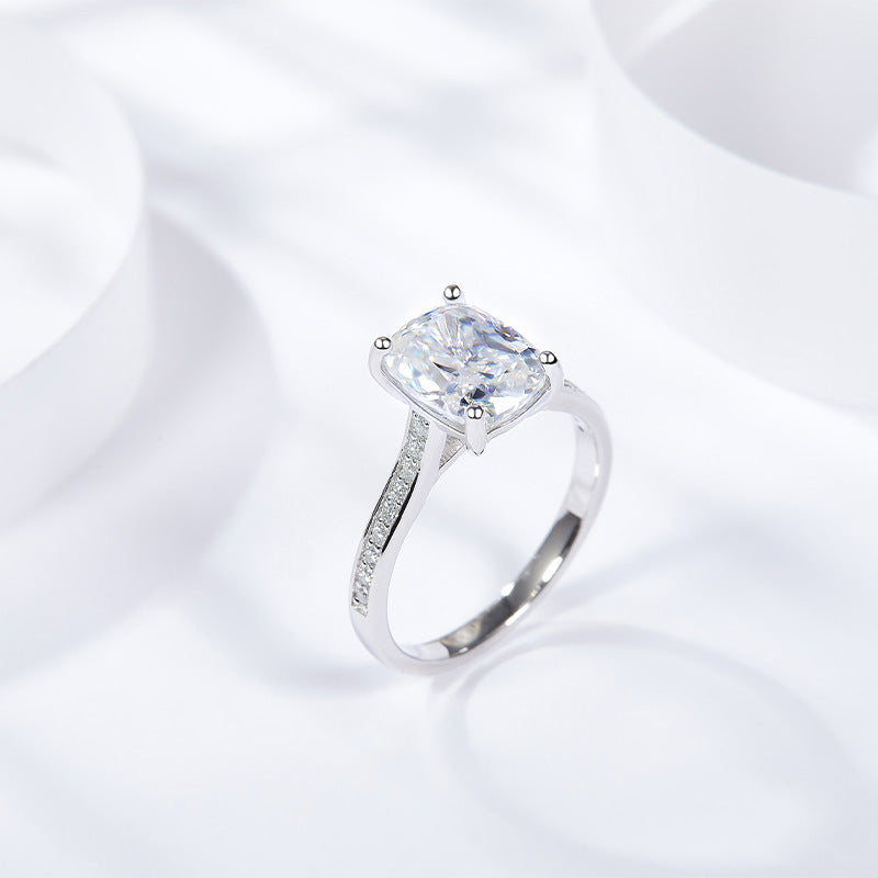 Nalani Luxe Pillow-Cut Moissanite Ring