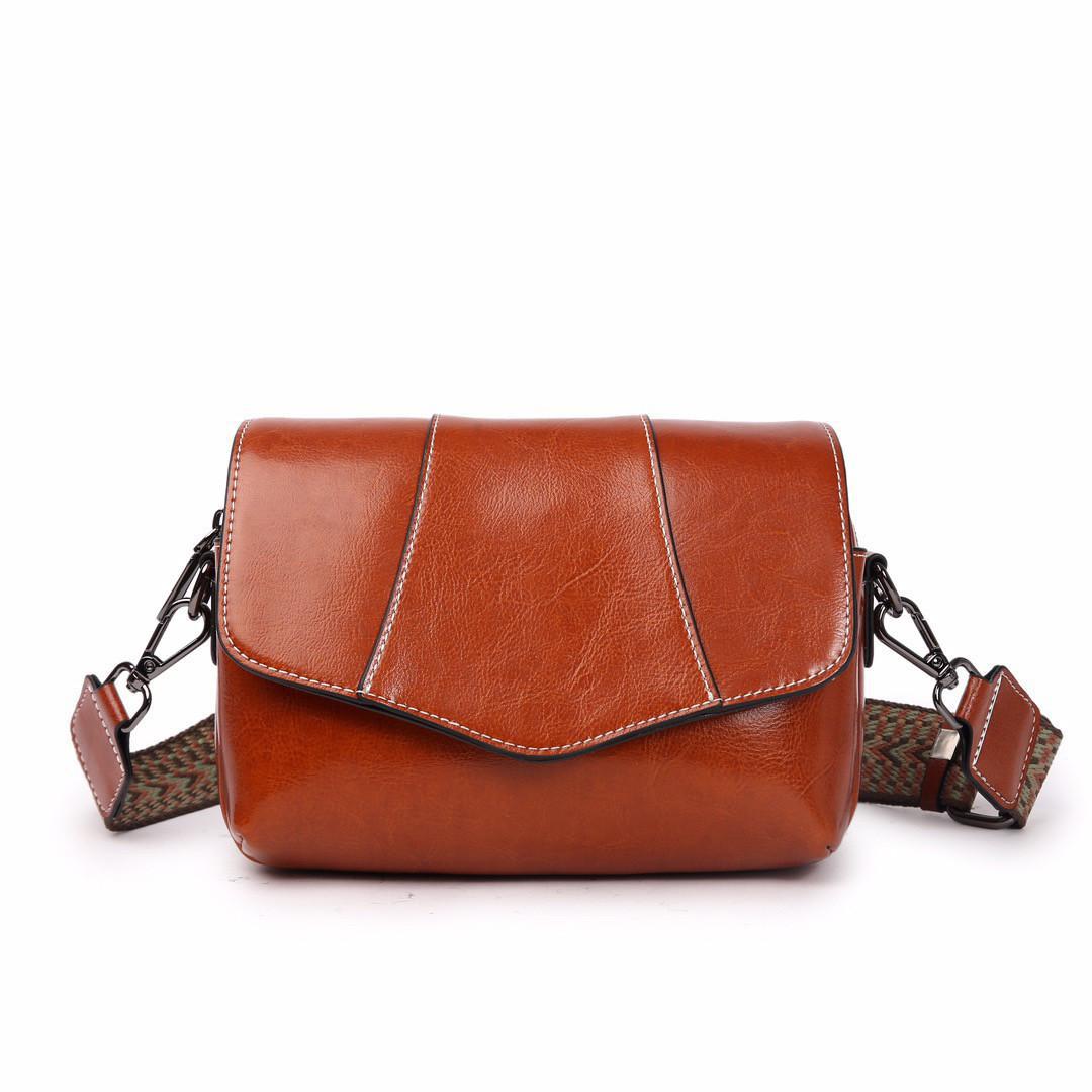 Nalani Soft Square Leather Crossbody - A Calm, Everyday Essential