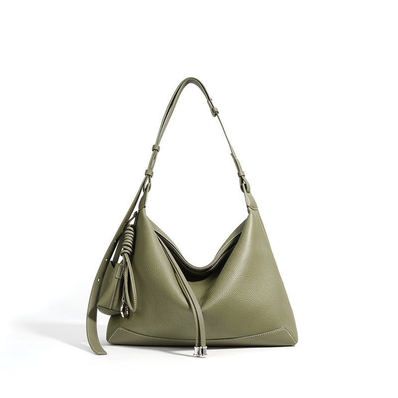 Nalani Refined Zip Crossbody - A Softly Structured Leather Essential