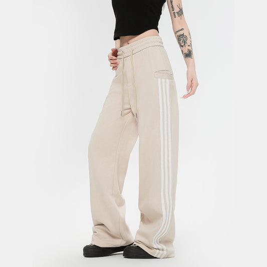 Nalani Soft Elastic Straight Sweatpants - Relaxed Comfort. Clean Simplicity