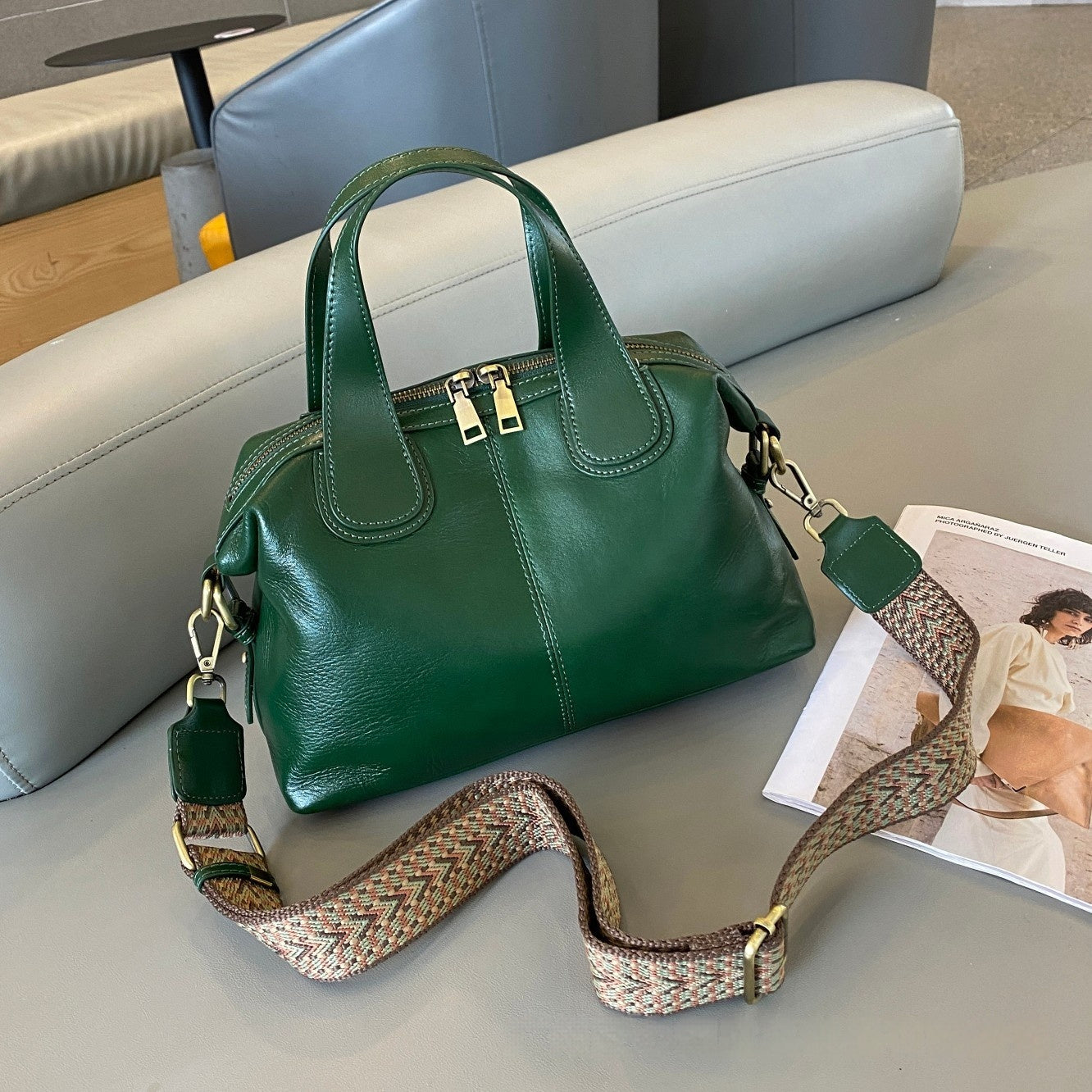 Nalani Soft Pillow Leather Bag - A Vintage-Inspired Everyday Statement