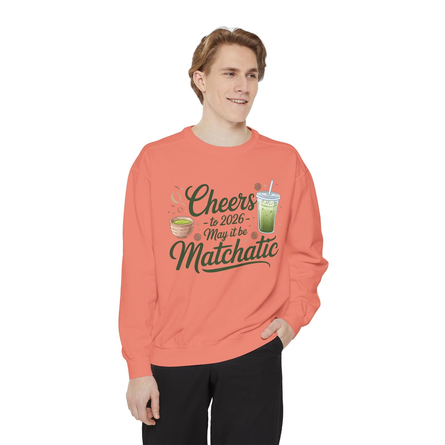 Matcha Cheers 2026 Sweatshirt