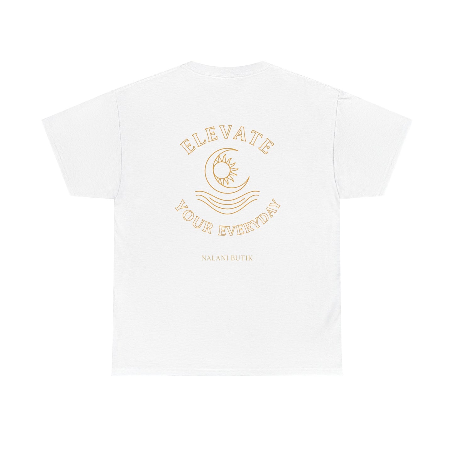 Elevate Your Everyday Tee — Minimal Sun & Waves Graphic T-Shirt