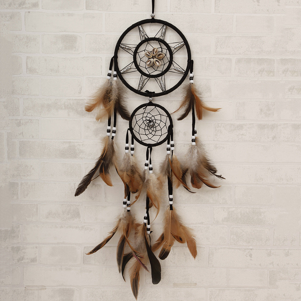 Boho Dreamcatcher Wind Chime – Calm Energy Decor