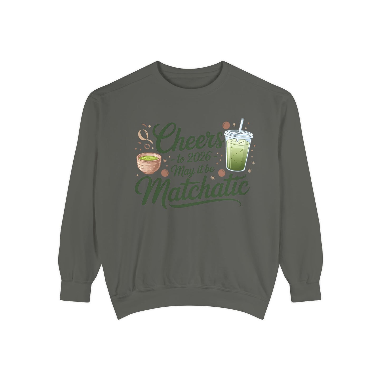 Matcha Cheers 2026 Sweatshirt