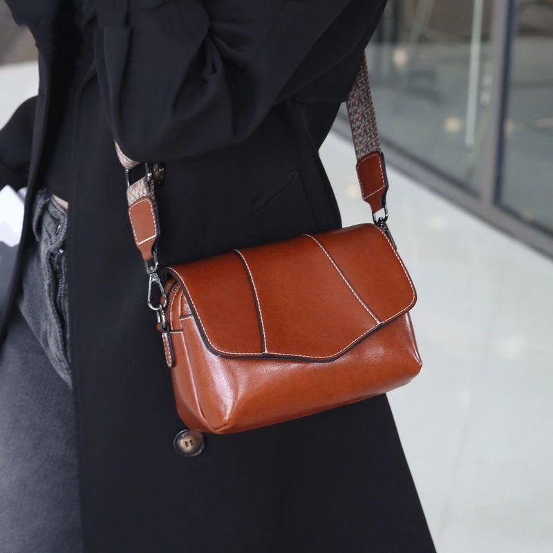 Nalani Soft Square Leather Crossbody - A Calm, Everyday Essential
