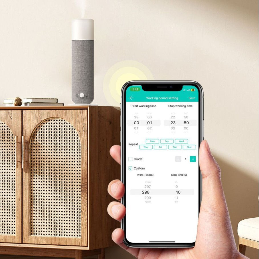 Smart Aroma Diffuser – Minimalist Home Fragrance Diffuser