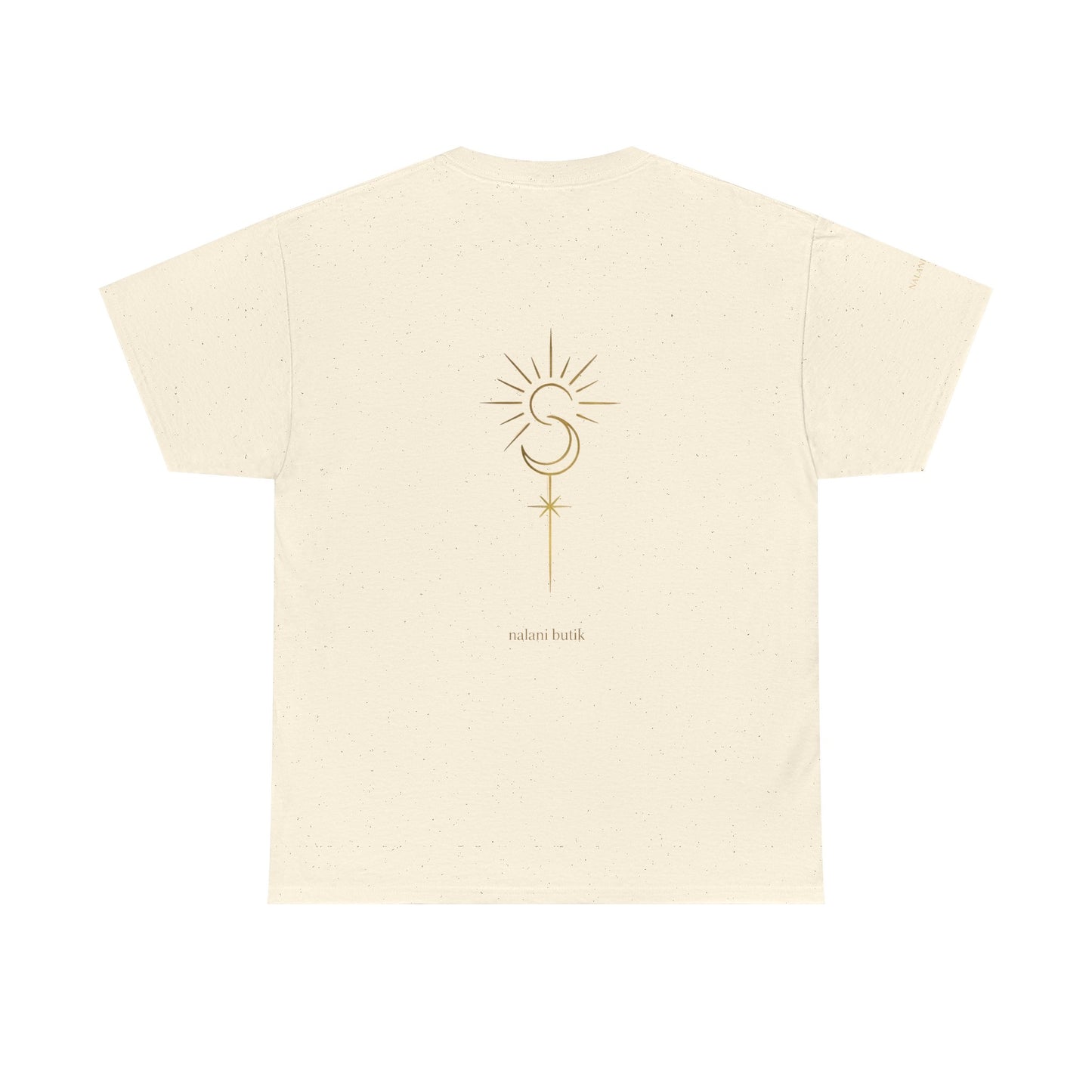 Minimal Sun & Moon Tee — Celestial Graphic T-Shirt