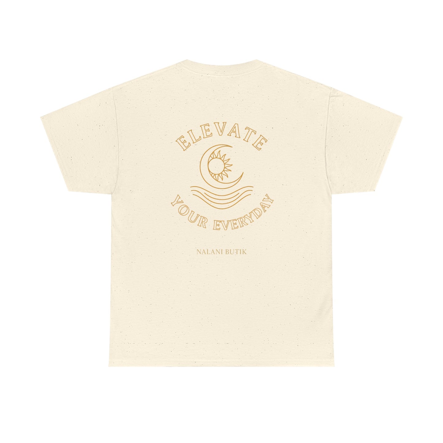 Elevate Your Everyday Tee — Minimal Sun & Waves Graphic T-Shirt
