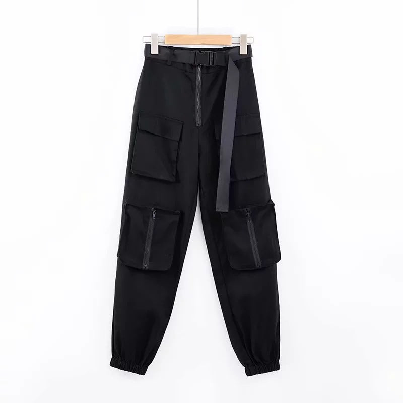 Nalani Utility Flow Pocket Pants - Relaxed structure. Modern utility