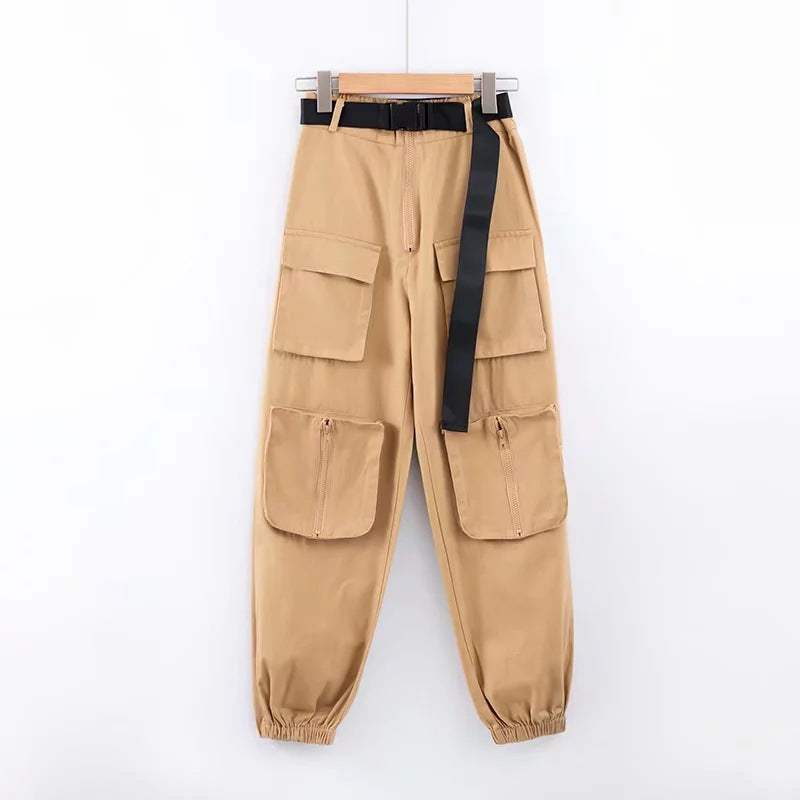 Nalani Utility Flow Pocket Pants - Relaxed structure. Modern utility