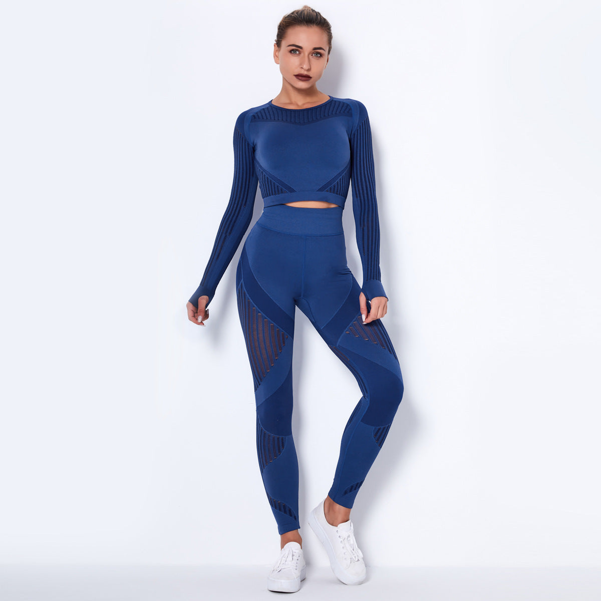 Nalani Seamless Flow Yoga Suit - Effortless Movement & Style