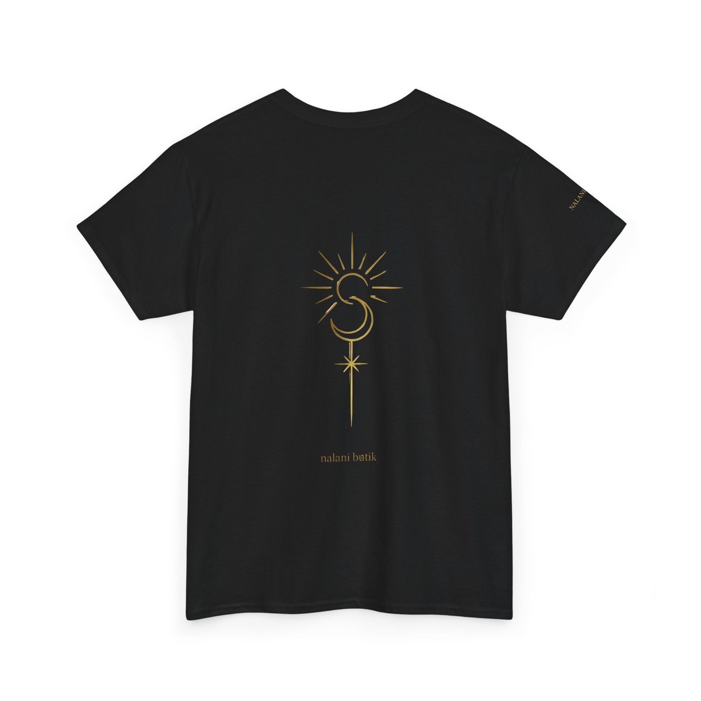 Minimal Sun & Moon Tee — Celestial Graphic T-Shirt