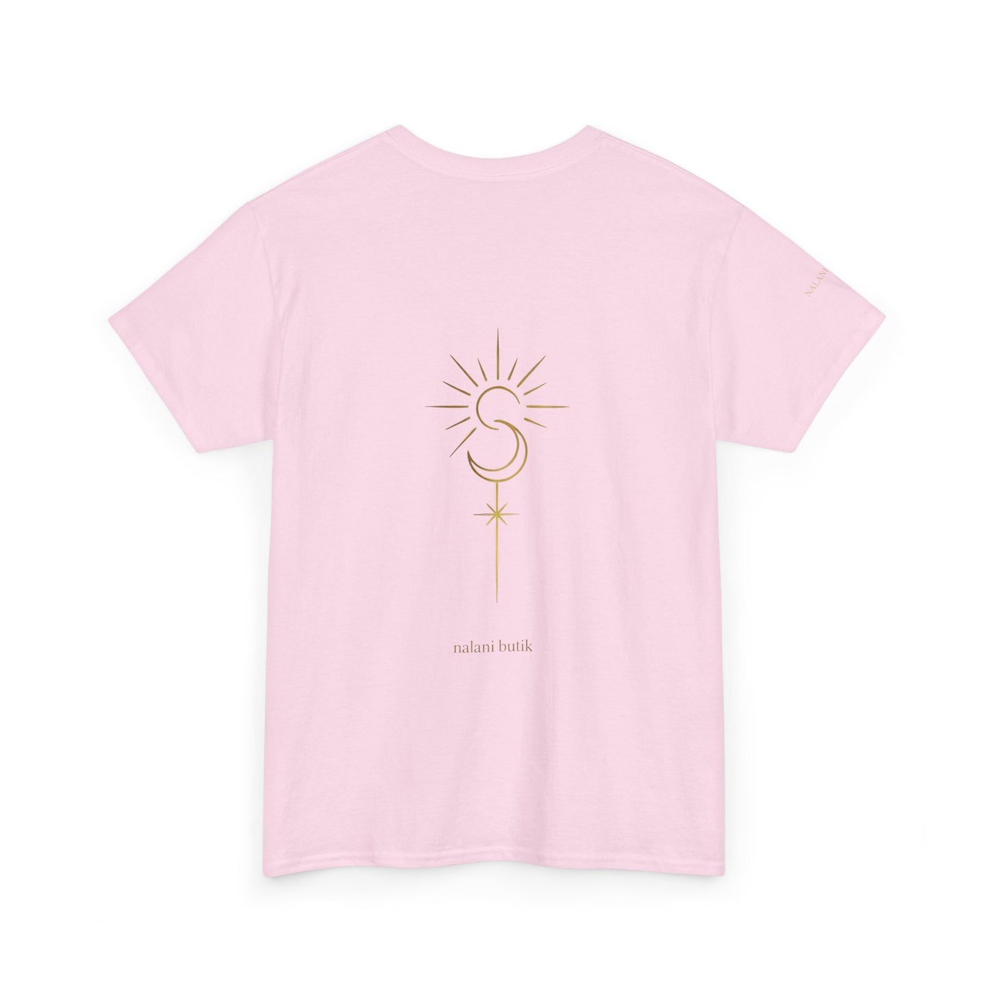 Minimal Sun & Moon Tee — Celestial Graphic T-Shirt