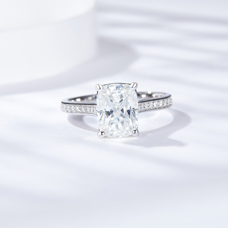 Nalani Luxe Pillow-Cut Moissanite Ring