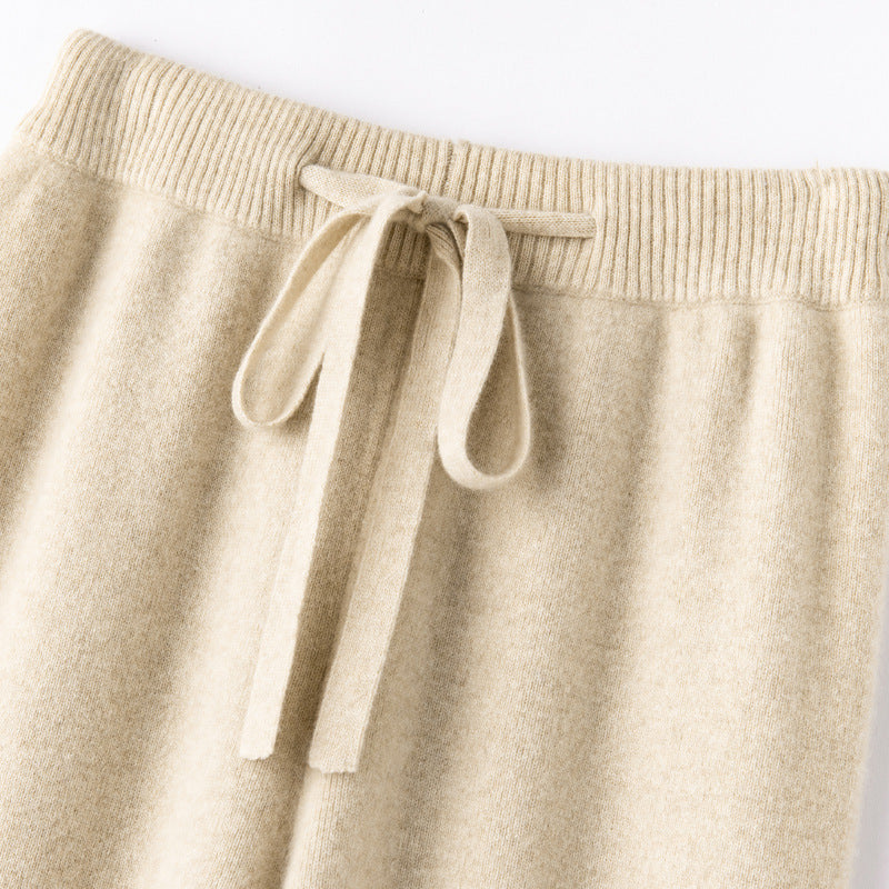 Nalani Pure Wool Flow Wide-Leg Pants - Quiet Luxury Comfort