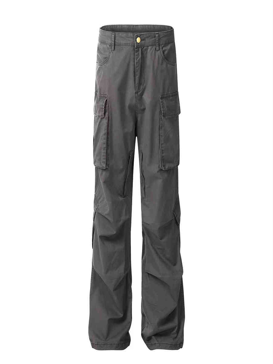 Nalani Utility Flow Straight-Leg Cargo Pants - Grounded Function. Effortless Movement.