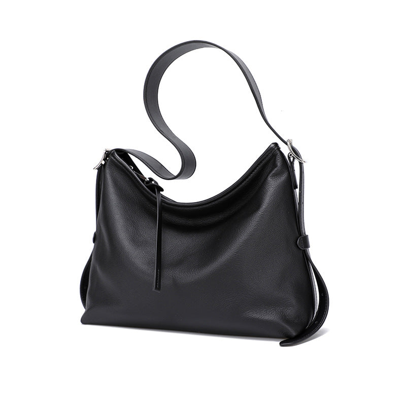Nalani Soft Fold Leather Shoulder Tote - A Relaxed, Everyday Essential