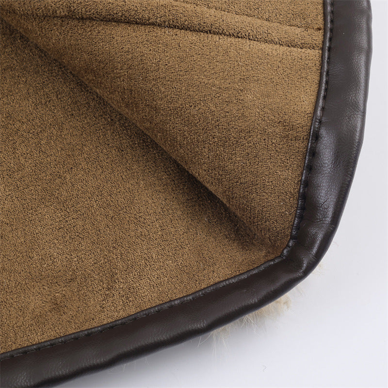 Elegant Fleece Long Overcoat – Soft Luxury for Effortless Winter Style