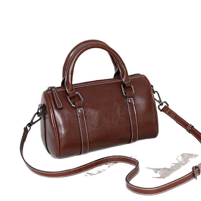 Nalani Soft Barrel Leather Crossbody - A Refined Everyday Statement