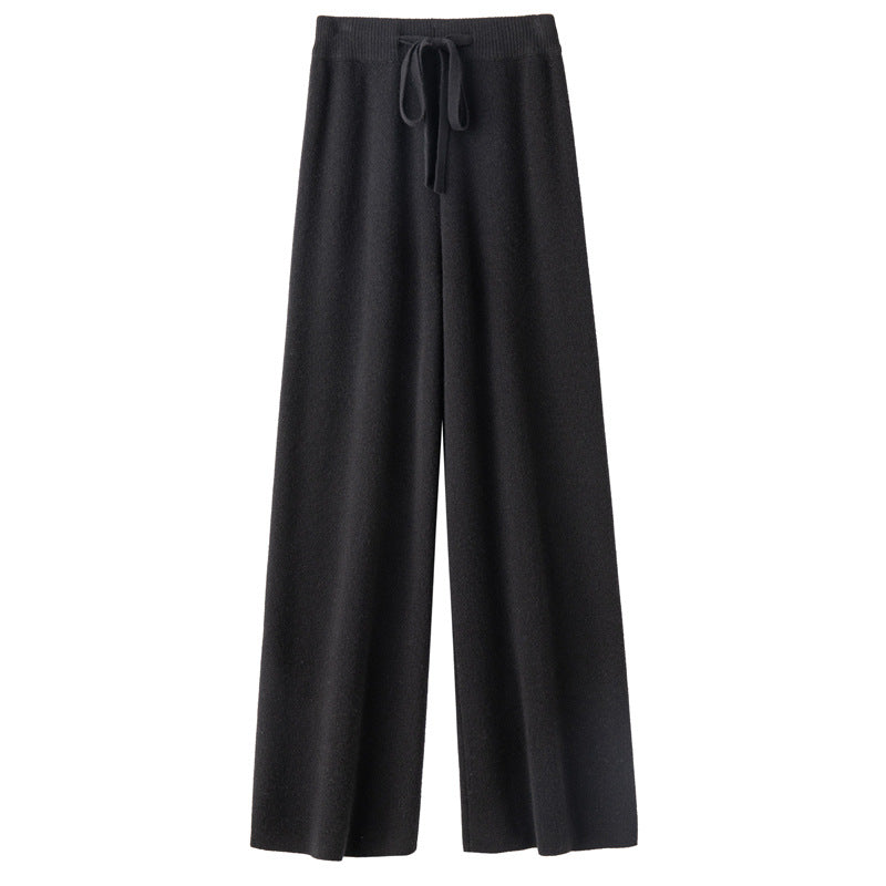 Nalani Pure Wool Flow Wide-Leg Pants - Quiet Luxury Comfort