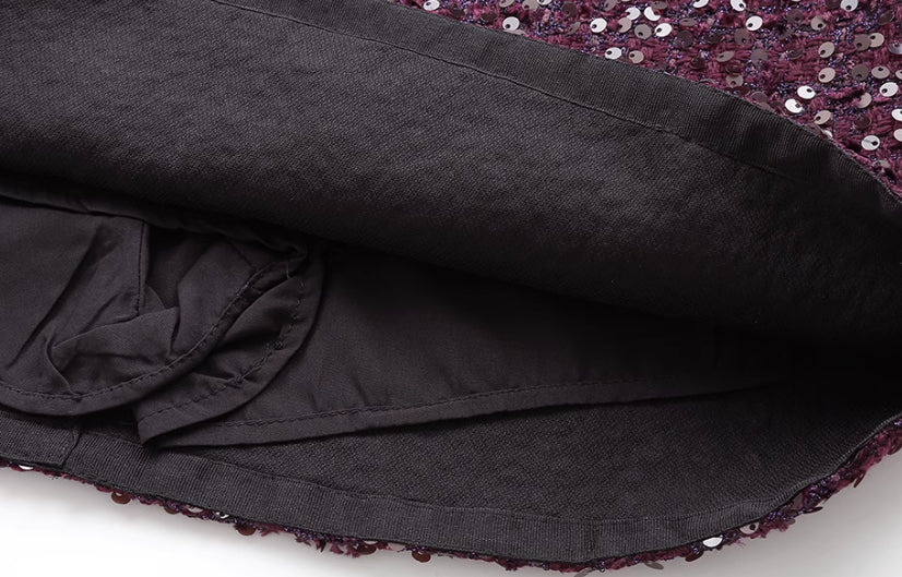 Soft Spark A-Line Mini Skirt