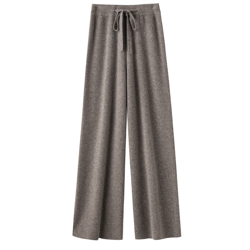 Nalani Pure Wool Flow Wide-Leg Pants - Quiet Luxury Comfort