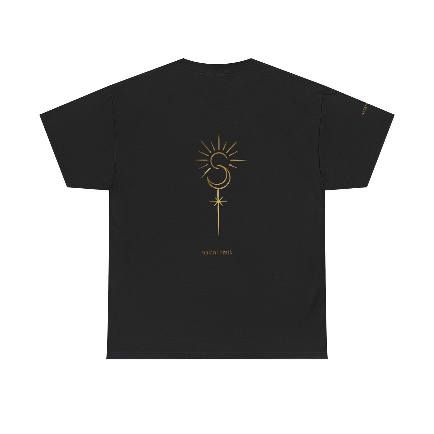 Minimal Sun & Moon Tee — Celestial Graphic T-Shirt