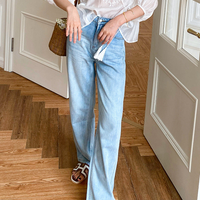 Vacation Embroidered Set – Top & Trousers