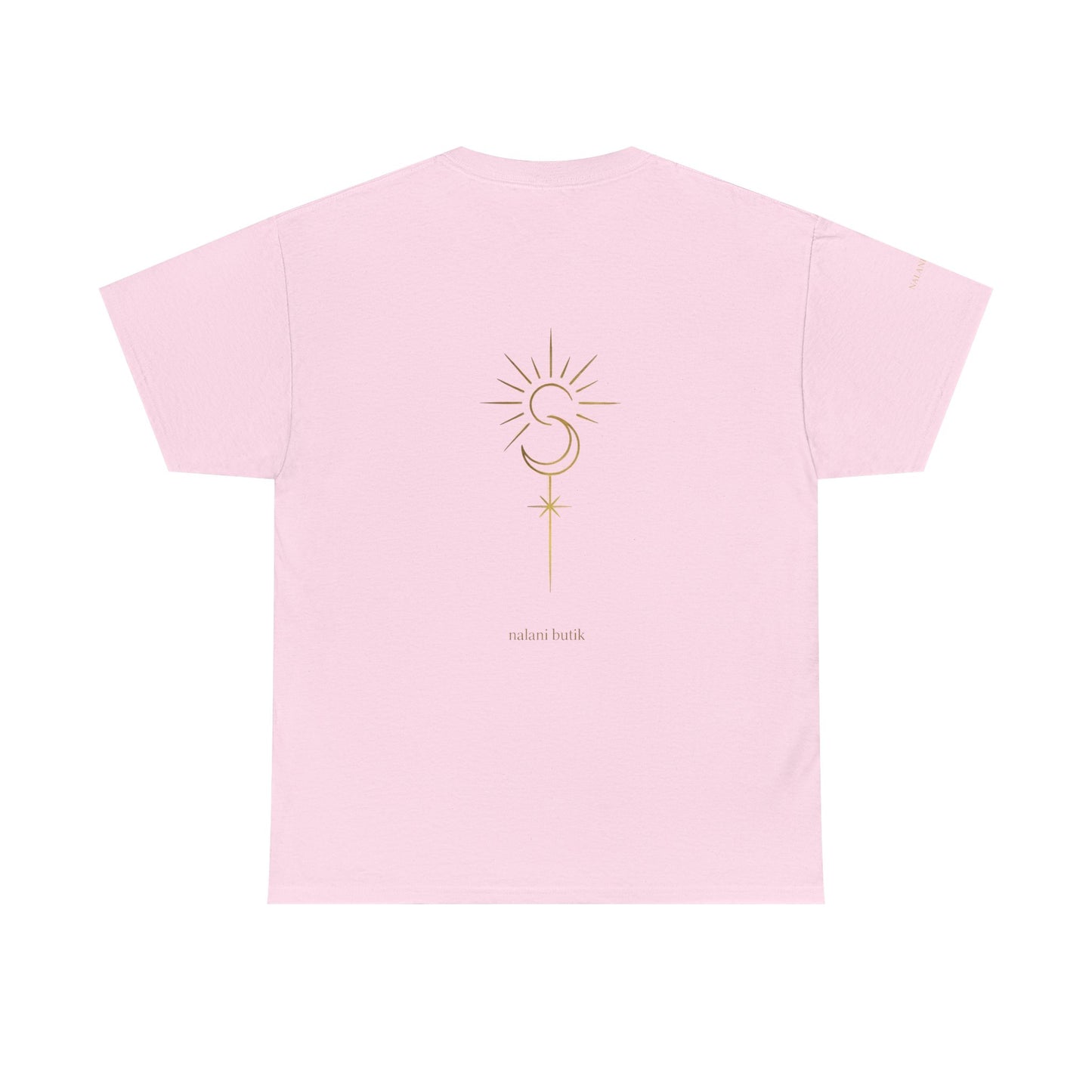 Minimal Sun & Moon Tee — Celestial Graphic T-Shirt