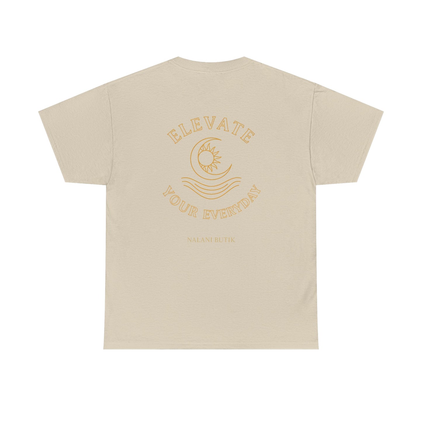 Elevate Your Everyday Tee — Minimal Sun & Waves Graphic T-Shirt