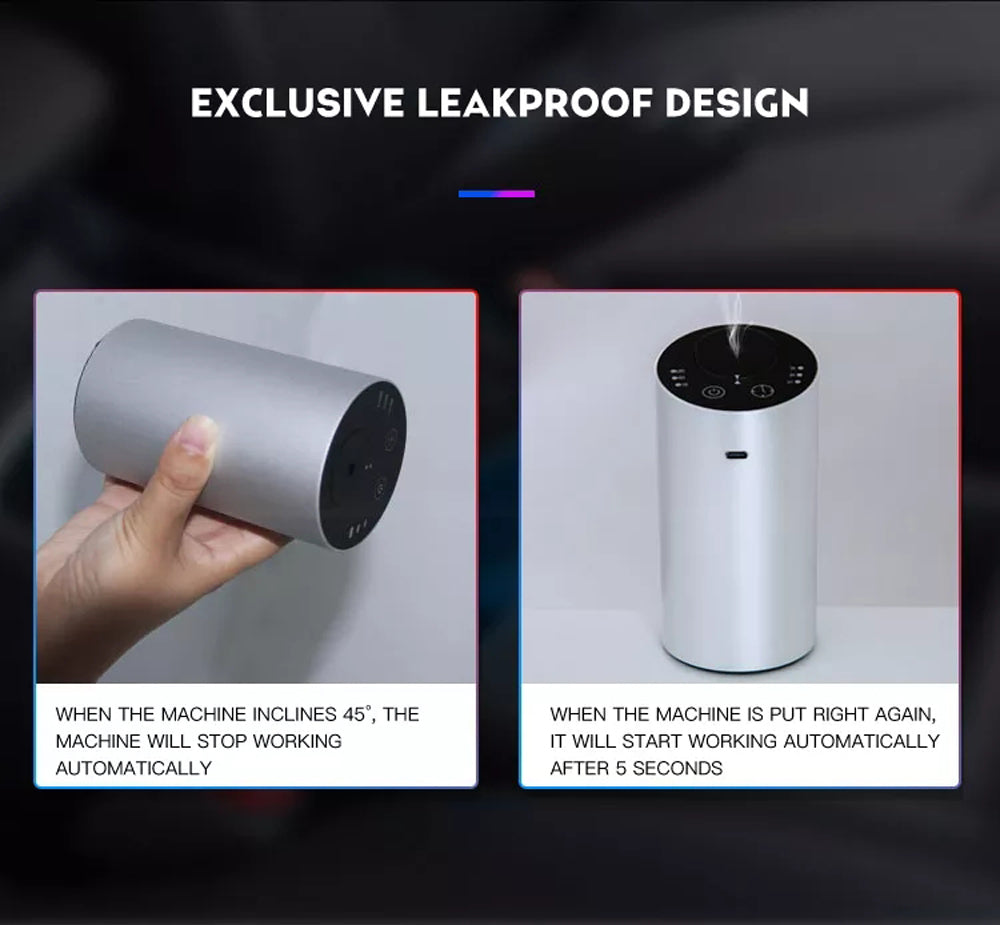 Waterless Aroma Diffuser – Essential Oil Nebulizer for Pure Fragrance