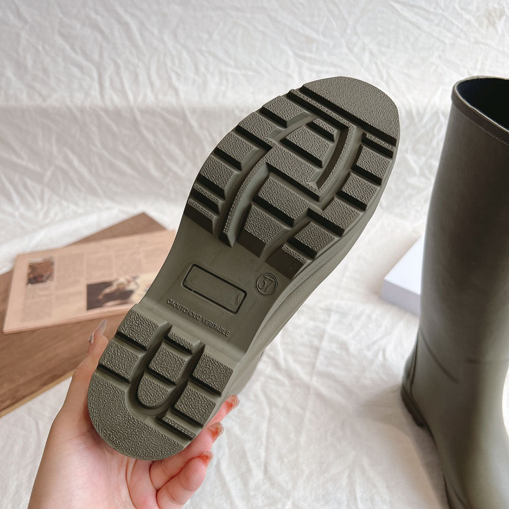 Nalani Waterproof Buckle Rain Boots