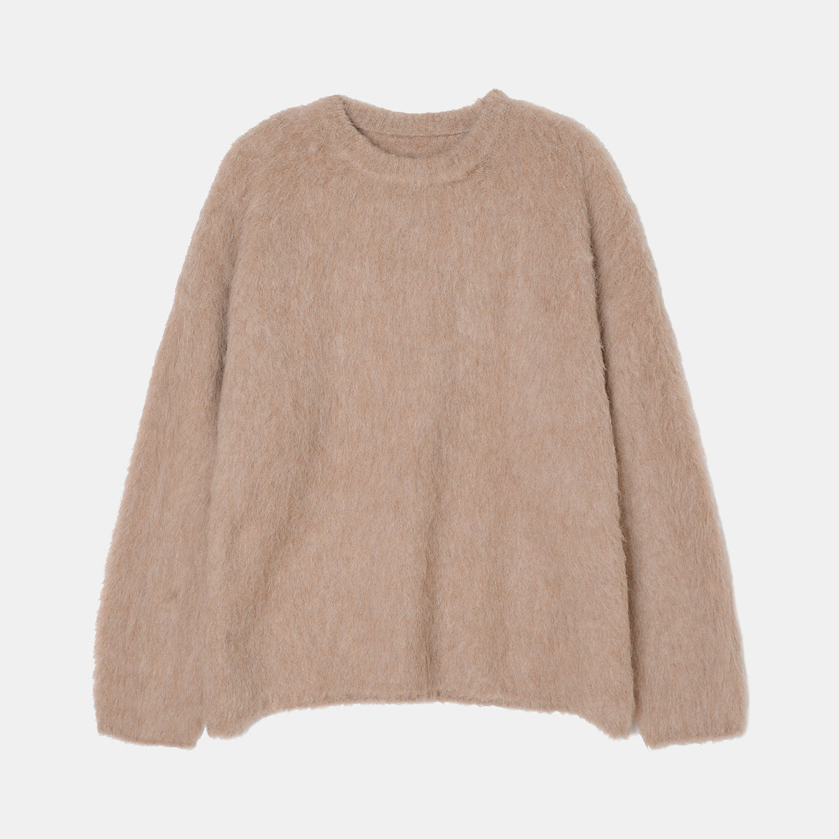 Nalani Luxe - Luxury Alpaca Wool Sweater – Oversized Round Neck Knit