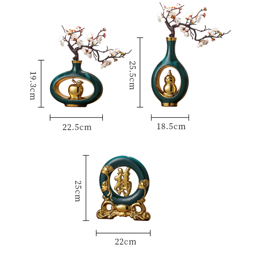 Nalani Sculptural Ceramic Home Object – Handcrafted Botanical Design