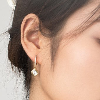 Retro Premium Light Luxury Hoop Earrings – 18K Gold-Plated S925 Needle