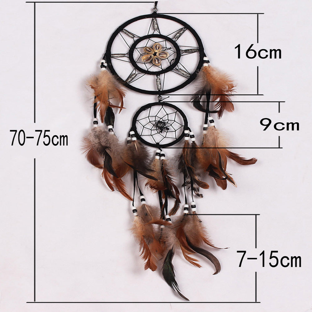 Boho Dreamcatcher Wind Chime – Calm Energy Decor