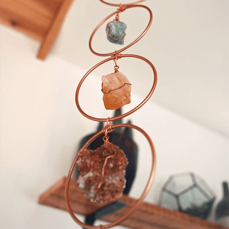 Raw Crystal Wall Hanging – Natural Balance Decor