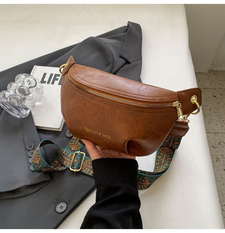 Nalani Soft Fold Chest Bag - A Minimal, Hands-Free Everyday Essential