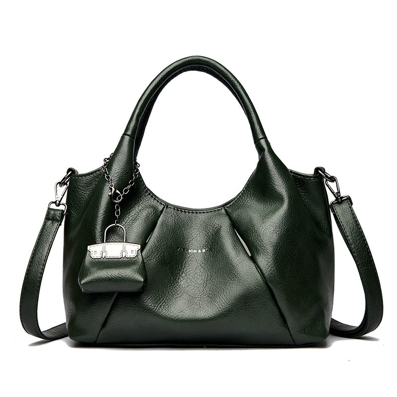 Nalani Soft Pleat Leather Shoulder Bag - A Relaxed Everyday Essential