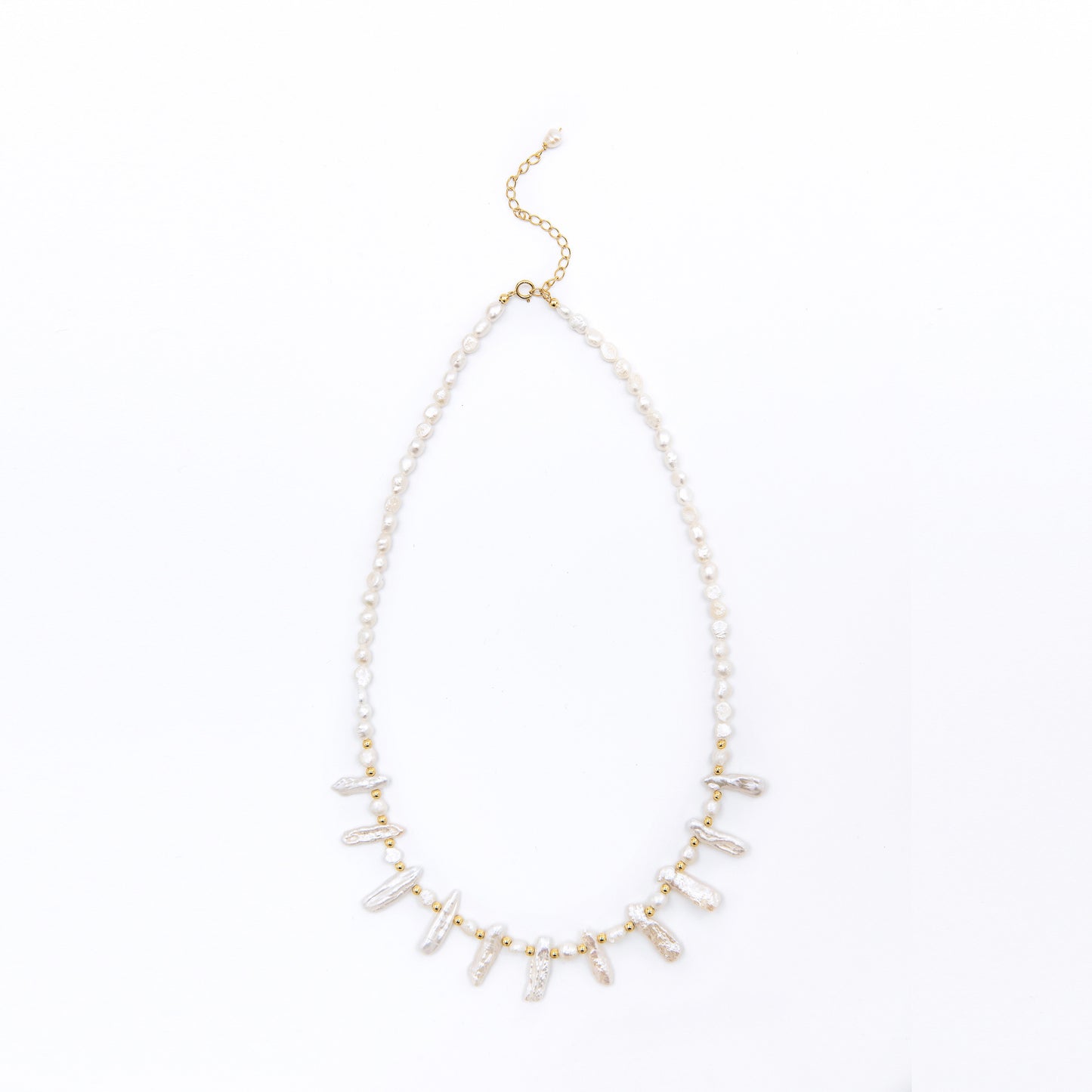 Natural Freshwater Baroque Pearl Necklace – Beachy Chic Design