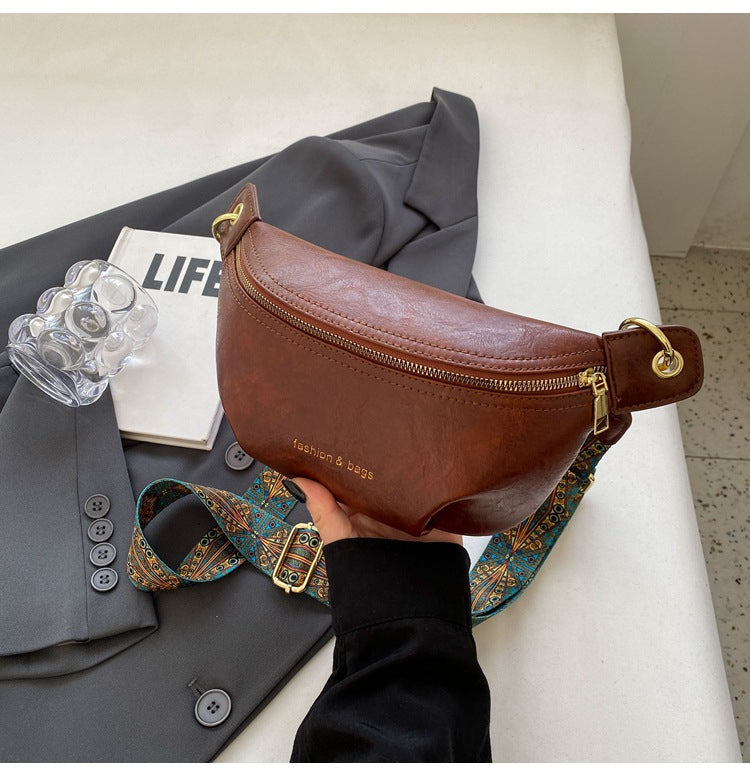 Nalani Soft Fold Chest Bag - A Minimal, Hands-Free Everyday Essential