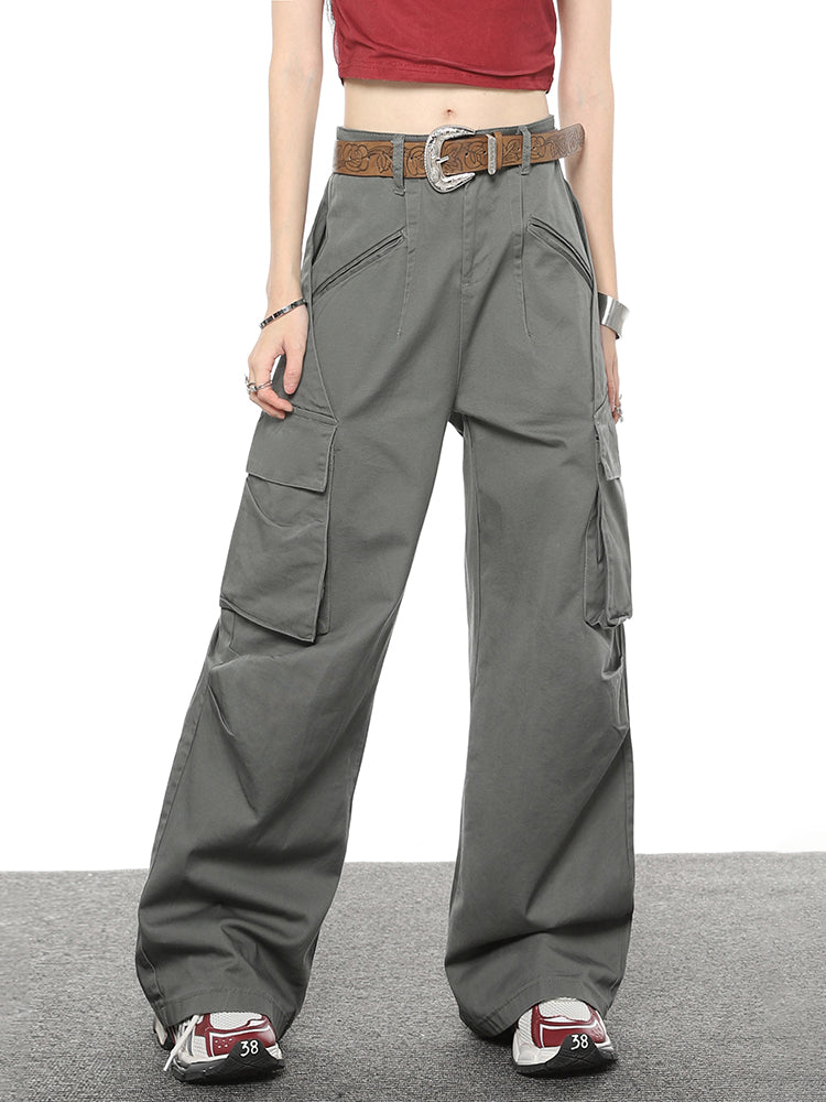 Nalani Utility Flow Wide-Leg Pants