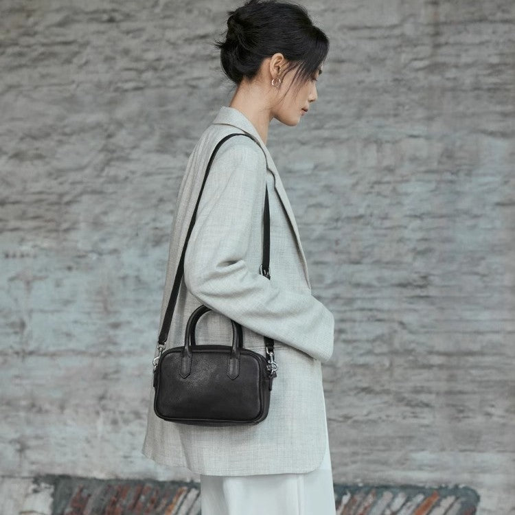 Nalani Refined Leather Crossbody - A Timeless Minimal Everyday Bag