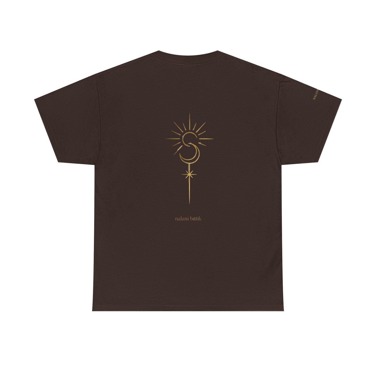 Minimal Sun & Moon Tee — Celestial Graphic T-Shirt