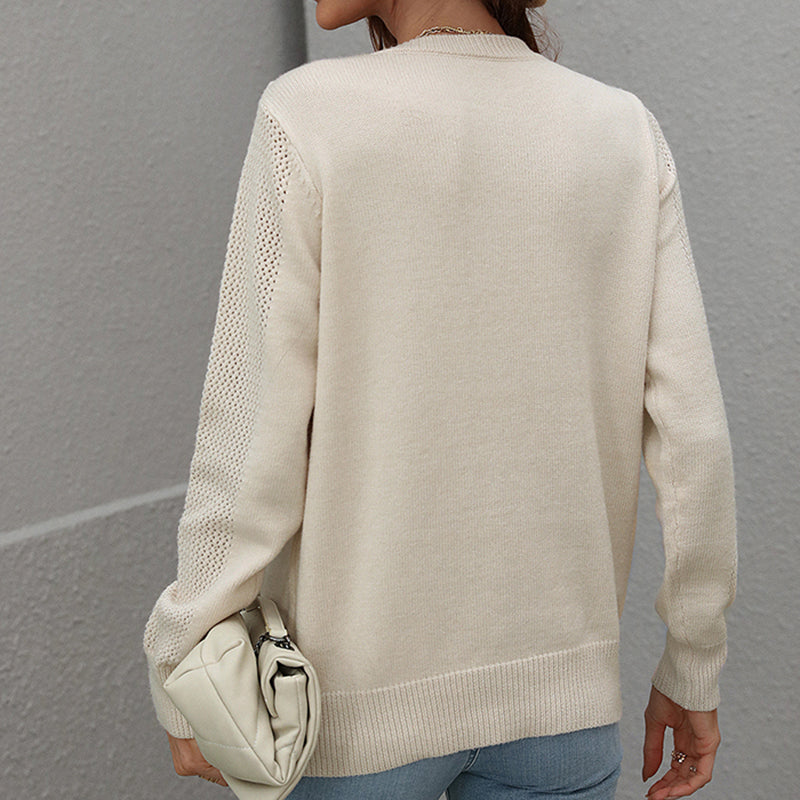 Cozy Fringe Tassel Knit Sweater – Effortless Fall Style with a Playful Boho Touch