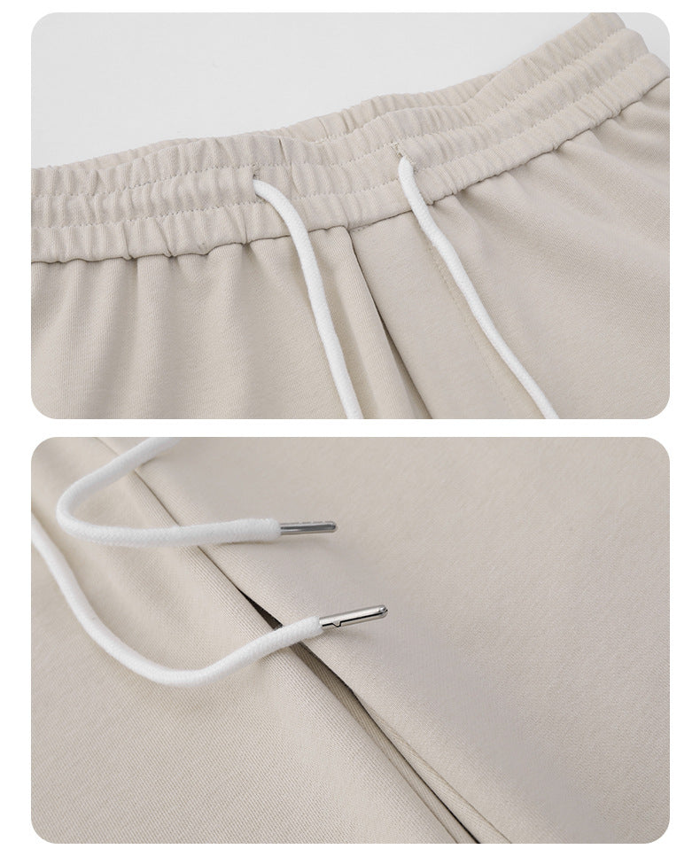 Nalani Soft Elastic Straight Sweatpants - Relaxed Comfort. Clean Simplicity