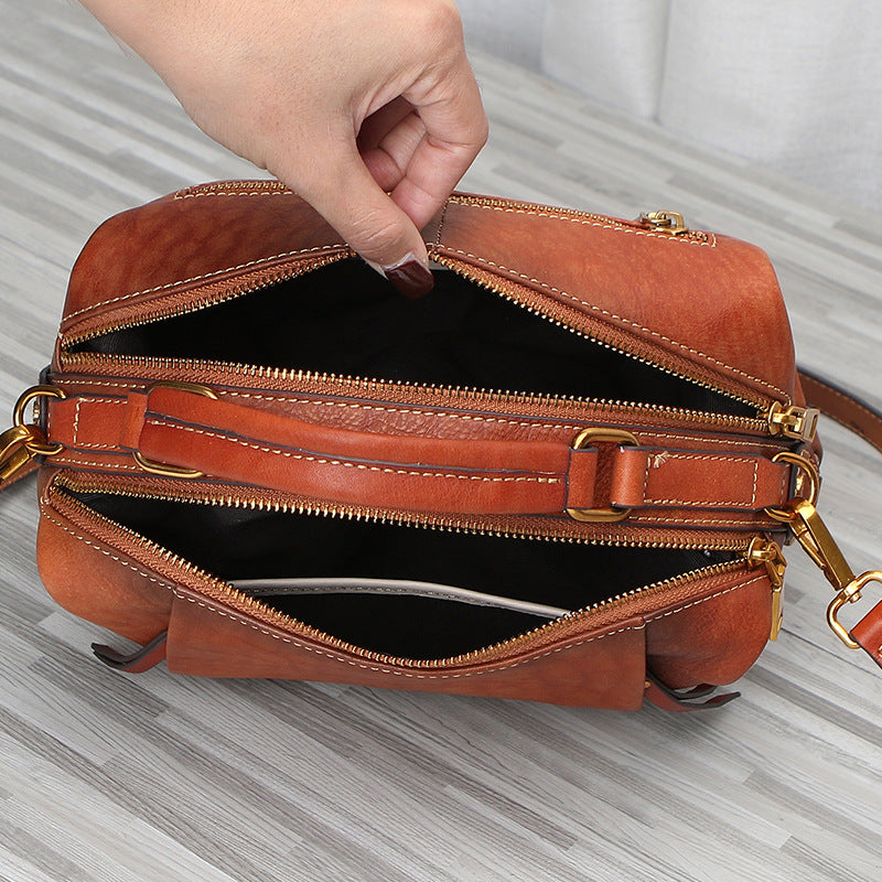 Nalani Luxe - Soft Pillow Leather Handbag - A Refined, Vintage-Inspired Essential