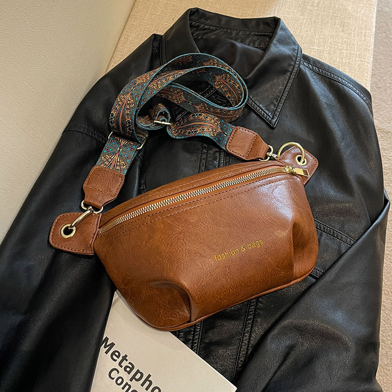 Nalani Soft Fold Chest Bag - A Minimal, Hands-Free Everyday Essential